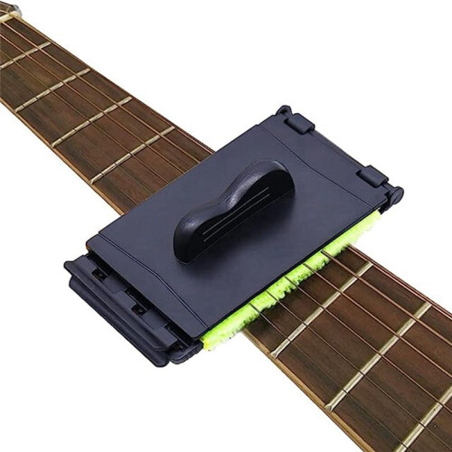 Detergente per Corde per Chitarra da 2 Pezzi, Utilizzato per la Pulizia di Corde e Tastiera per Chitarra/Basso/Mandolino/Ukulele 2