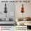 Supporto da Parete per Violino con Supporto per Archetto, Supporto da Parete per Casa e Studio Supporto per Violino e Viola Accessori per Violino 3