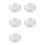 50 Pcs Small Round Transparent Plastic Coin Capsules Box 40mm 1