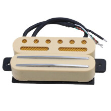 Microphone Humbucker Alnico Magnet Dual Rail pour Guitare Électrique