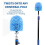 2X Twist- Cobweb Duster  Brush, Fits Standard 3/4 Inch Threaded Poles, Attachment Spider Web Duster Brush 6