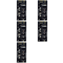 5X NGFF M.2 Adapter M2 SATA3 Raiser M.2 to Adapter SSD M2 to Expansion Card B Key Suppor 30/42/60/80mm