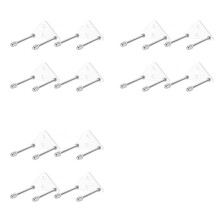 12Pcs Skateboard Hanger, Skateboard Wall Mount Wall Hanger Rack Storage Display Holder for Skateboards Deck Display