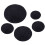 Black Adhesive Back  Sheets Fabric Sticky Back Sheets Self-Adhesive Durable and Water Resistant, 30 PCS 3