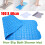 Extra Long Non-Slip Suction Bath Shower Mat MouldResistant - 40x100CM Translucent gray 10