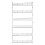 SPICE HERB JAR RACK HOLDER FOR KITCHEN DOOR CUPBOARD STORAGE WALL 6 TIER 3