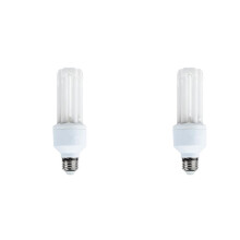 2X UVA UVB Light Bulb for Birds 2.4 UVB 20W Compact Flourescent Lamp for All Kinds Captive Birds A