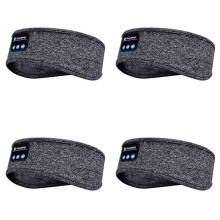 4X Hoofdtelefoon Sport Slaap Hoofdband Elastische Draadloze Hoofdtelefoon Muziek Oogmasker Draadloze Hoofdtelefoon Hoofdband B