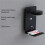 10X Reading Wall Light with USB Port Charging  Rack Bedside Lamp with  -Black 5