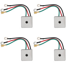 4X 27739-G01 Retificador Regulador de Tensão para e-Z-GO EZGO 1994-2014 TXT Padrão com Luzes Carrinho de Golfe Kart Club Stens 435-203