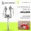 Supporto Doppio per Batteria, Supporto per Batteria, Percussioni, Pezzi di Ricambio, Accessorio 2
