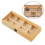 2X 8compartment Display Cabinet Wooden Tea Coffee Rack Storage Box Storage Box 5