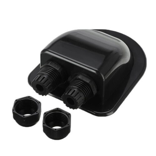 10X Dach Draht Eingang Verschraubung Box Solar Panel Kabel Wohnmobil Caravan Boat-B 2