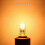 12-Pack 50W G6.35 Halogen Bulbs, Dimmable 12V Bi-Pin T4 820LM Lighting Solution 5