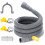 2X Universal Washing Machine Drain Hose Extension Kit with Bracket, Connector and Clamps,Ideal for Kitchen Use 2