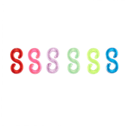 Neue Tolle Webstuhl Bands Packung mit 250 Bunten S-Clips 1