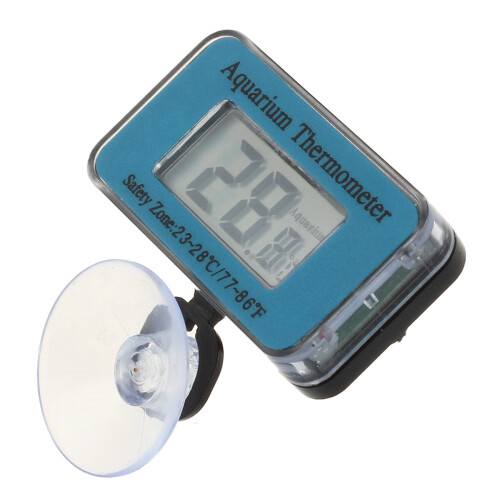 2X Acquario Termometro Digitale LCD Sommergibile Impermeabile 1