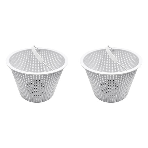 2X Cesta de Skimmer com Peso de 8 Polegadas para SP1070, Cesta de Skimmer Resistente para Manutenção de Piscinas, Peso e Alça Incluídos