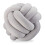 Knot cushion solid color 2
