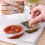Double Compartment Condiment Container with Lids - 3 Oz 2 Compartment Snack Containers Reusable Sauce Containers 30PCS 4