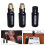 Adattatore per Microfono Wireless da 2,4 GHz, Amplificatore per Microfono Integrato, Adattatore Convertitore per Microfono Wireless, Audio Ad Alta 3
