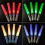 2 Pcs Led Light Sticks, 15 Colors Light Sticks, Concert Props -H 2