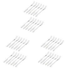 36 Pcs Dessert Forks,5.1 InchStainless Steel Salad Fruit Fork Tasting Forks Cocktail Fork