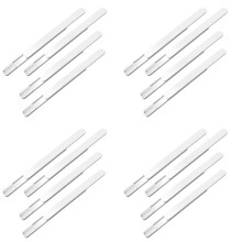 16 Pcs Adhesive Sliders for Cabinets Pull Out Drawer Organizer Accessories Basket Office Glide Cabinet Tracks Adhesive
