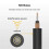 3Pack Guitar Jumper Cable 6.35 Guitar Cable Effect Cable Flat  Gold-Plated Guitar Cable 15CM Cable 4