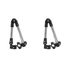 2X Supporto per Ombrellone, Supporto per Ombrellone per Bicicletta, Supporto per Ombrellone per Sedia A Rotelle, Supporto per Manubrio Della