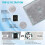 6Pcs Suitable for Aqueon Fish Tank Aquarium Filter Replacement Activated Carbon Filter Elements(M) 6