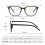 Unisex Blue Light Blocking Reading Glasses with Multifocus Lenses for Everyday Use（+2） 4