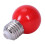 4X E27 3W 6 SMD LED  Saving Globe Bulb Light Lamp AC 110-240V, Red 3