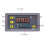 10X Digital  Delay Relay LED Display Cycle Timer Control  Adjustable Timing Relay  Delay  AC110-220V 7
