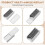HåRfåNgare, HåRfäLla för Duschavlopp, HåRuppsamlare, Silikonmaterial, LäTtfåNgat HåRavfall (Vitt) 5
