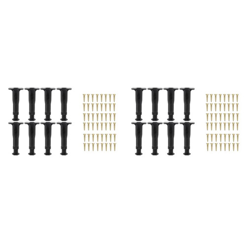 16 Pcs Adjustable Bed Support Legs 5.9 to 11 Inches Bed Frame Support Legs for Bed Slats Bed Legs Replacement Bed Frame