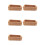 5X Hand-Woven Rectangular Rattan Wicker Basket Fruit Tea Snack Bread Picnic Cosmetic Storage Box-S 1
