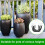 2X Adjustable Height Planter Inserts Elastic Planter Lift Riser Insert with Hooks Planter Inserts for Pots Planter 4
