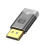 Adaptateur d'affichage DP de durabilité avec prise en-Gris 4K 1