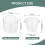3X Vaso Autoirrigável de 4 Polegadas, Vaso para Violeta Africana, Vaso de Vidro com Fundo Irrigável para Plantas de Interior e Propagação 4