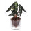 3X Vaso Autoirrigável de 4 Polegadas, Vaso para Violeta Africana, Vaso de Vidro com Fundo Irrigável para Plantas de Interior e Propagação 3