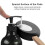 2X Back Lotion Applicator with Long Handle and 8 Replaceable Pads, Ideal for Young People and the Elderly-Black. 7
