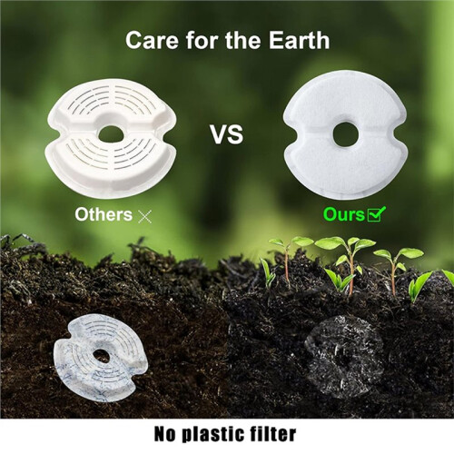 Activated Carbon Filter for Cat Water Fountain, Multi-Filtration System Replacement