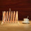 Series 6 Piece Roller Coaster  Drink Coaster Decorative Frame Non-Slip Metal Coaster Desktop Display With Pole Frame, Kitchen, Coffee Table 2