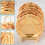 Series 6 Piece Roller Coaster  Drink Coaster Decorative Frame Non-Slip Metal Coaster Desktop Display With Pole Frame, Kitchen, Coffee Table 6