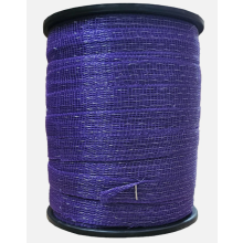 Electric Fence Tape Poly Fencing 20MM x 200M - Purple (Electrified Polytape Horse Paddock)