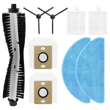 Para Accesorios de Aspiradora para A30 Pro, Cepillos Principales, Cepillos Laterales, Paño de Mopa, Bolsa de Polvo, Accesorios de Filtro HEPA (9