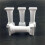 24Pcs White Small+Large Plastic Cake Pillars,Wedding Cake Pillars Stand,Fondant Cake Support Mold 5
