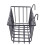 6 Pack Wall Grid Panel Hanging Wire Basket,Grid Wall Storage Basket,Wall Mount Baskets Display Shelves for Kitchen,Home 4