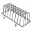 6 Pack Wall Grid Panel Hanging Wire Basket,Grid Wall Storage Basket,Wall Mount Baskets Display Shelves for Kitchen,Home 5